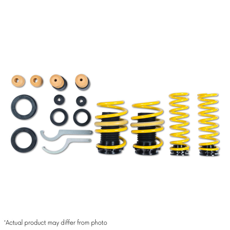 ST Mercedes-Benz C-Class (W205) Convertible 4WD (w/o Electronic Dampers) Adjustable Lowering Springs - T1 Motorsports