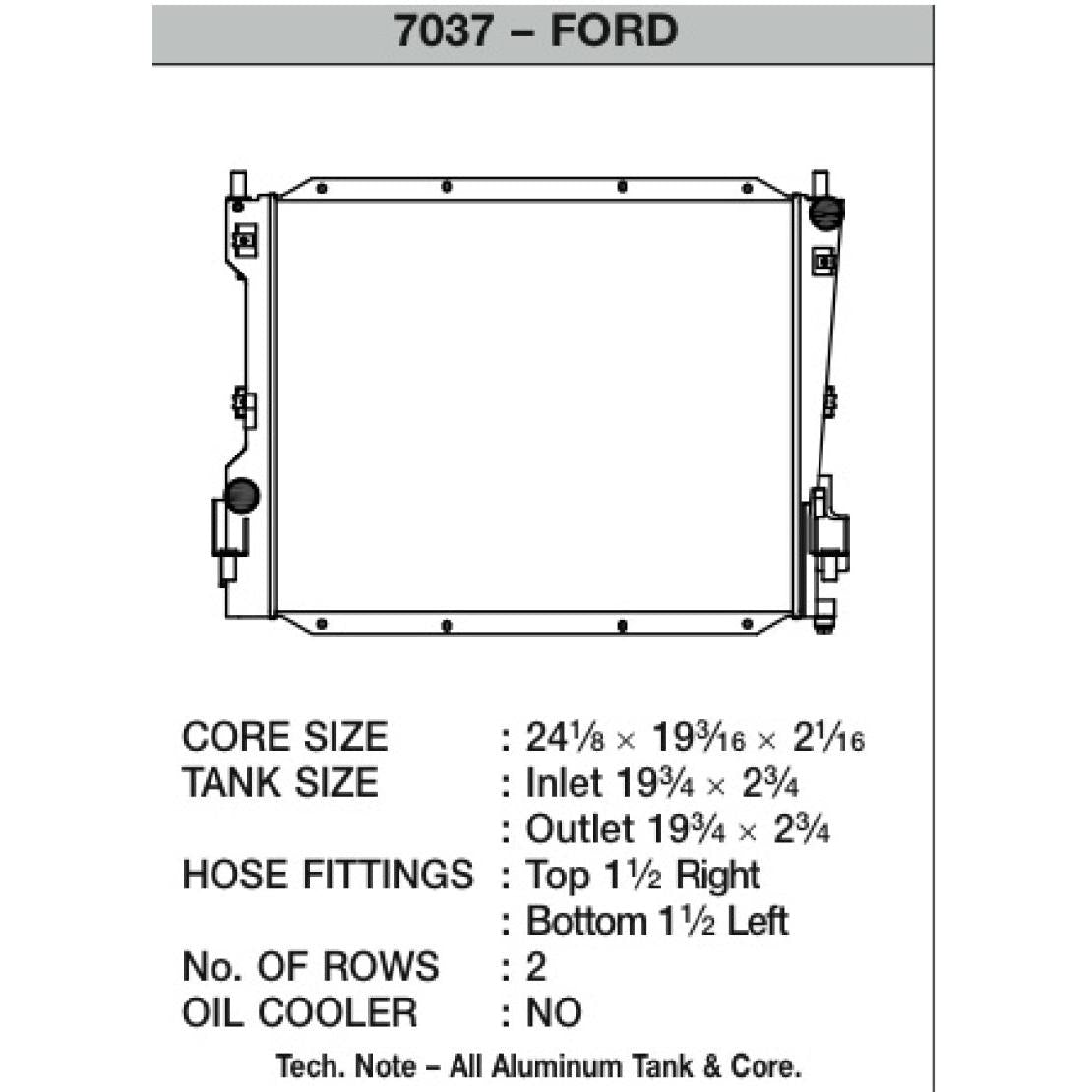 CSF 05-14 Ford Mustang Radiator - T1 Motorsports