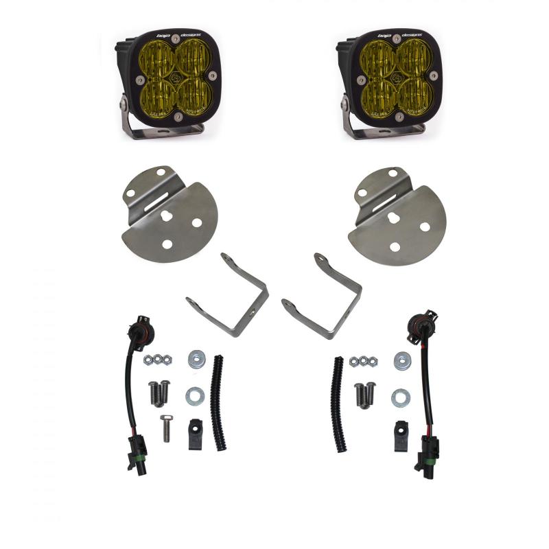 Baja Designs 15-19 Canyon/Colorado Fog Light & Fog Pocket Kit - Amber - T1 Motorsports