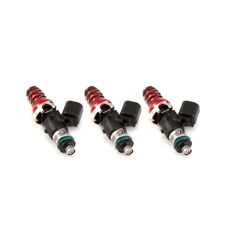 Injector Dynamics 1340cc Injectors - 48mm Length - 11mm Gold Top - 14mm Lower O-Ring (Set of 3) - T1 Motorsports
