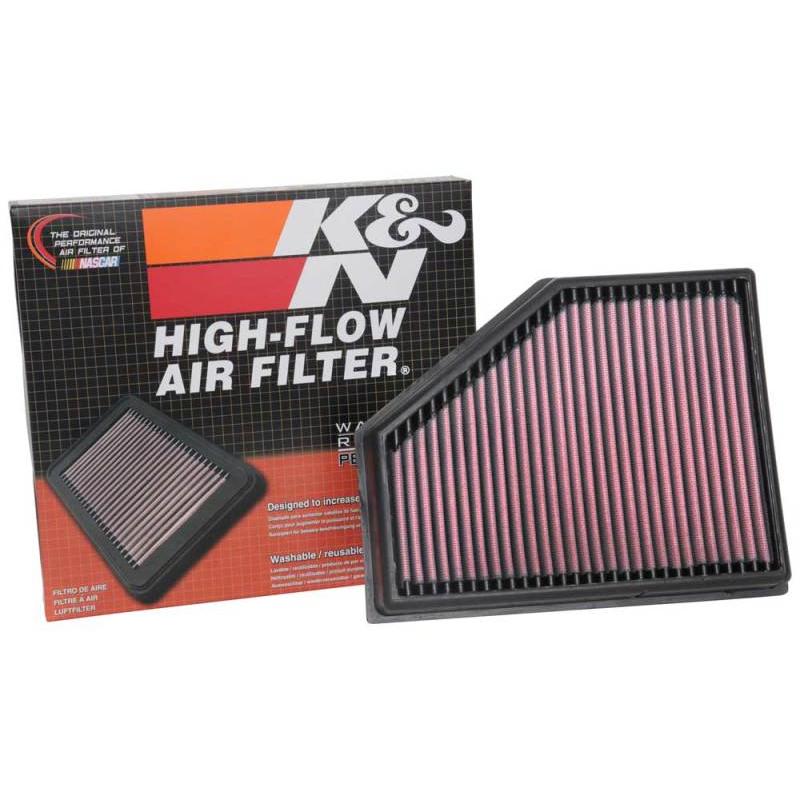 K&N 2019 BMW X5 M50D L6-3.0L DSL Turbo Replacement Air Filter