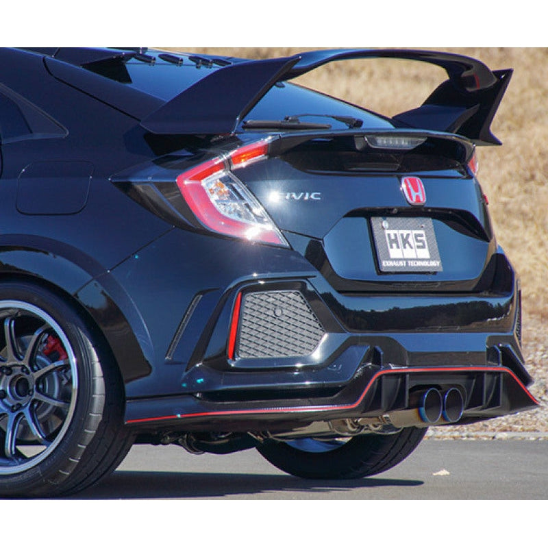 HKS Legamax Premium Exhaust System - Honda FK8 Civic Type-R