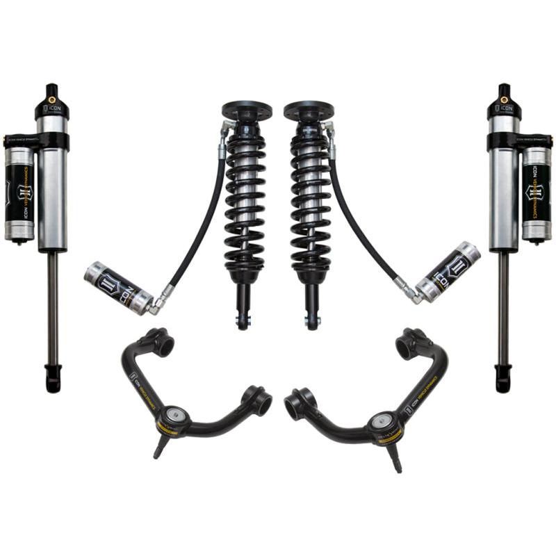 ICON 09-13 Ford F-150 4WD 1.75-2.63in Stage 4 Suspension System w/Tubular Uca - T1 Motorsports