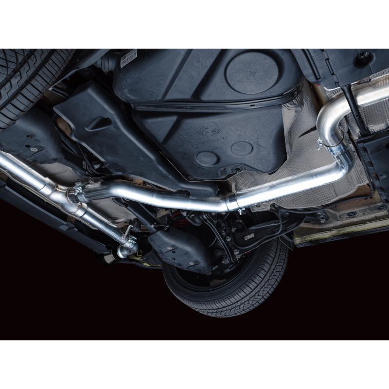 AWE 2022+ Volkswagen GTI MK8 Track Edition Exhaust - Diamond Black Tips