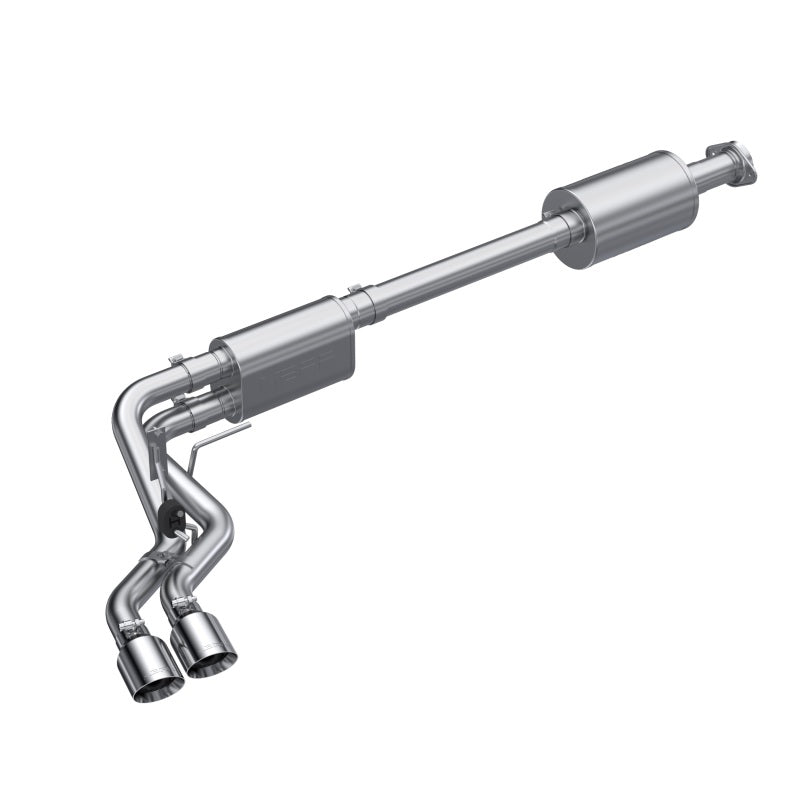 MBRP 2021+ Ford F150 T304 Pre-Axle (Street Profile) 2.5in OD Tips 3in Cat Back Exhaust - T1 Motorsports