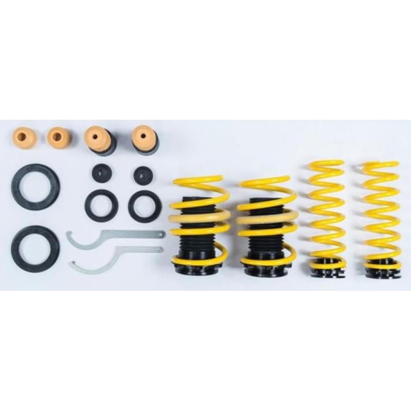 ST Sport-tech Adjustable Lowering Springs 2011+ Dodge Charger/Challenger 6/8 Cyl w/o Elec. Dampers - T1 Motorsports