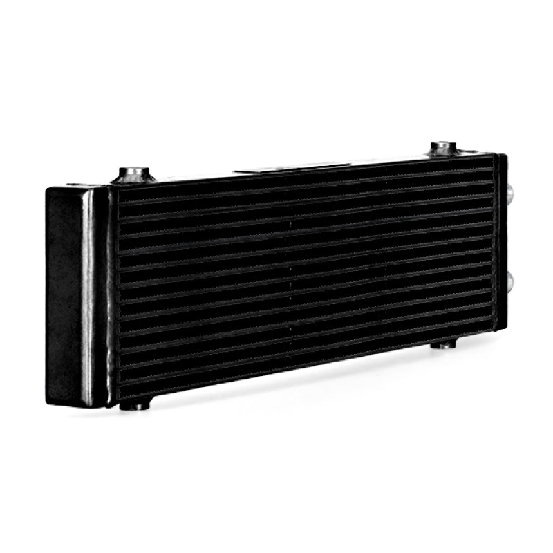 Mishimoto Universal Large Bar and Plate Dual Pass Black Oil Cooler - T1 Motorsports