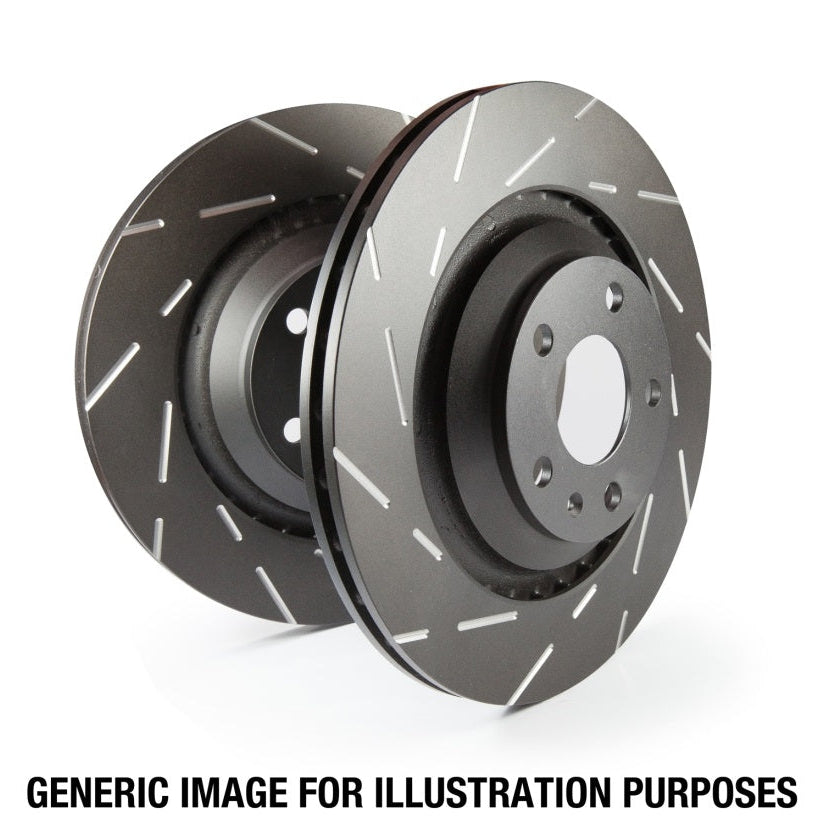 EBC 13+ BMW X1 3.0 Turbo (35i) USR Slotted Front Rotors - T1 Motorsports