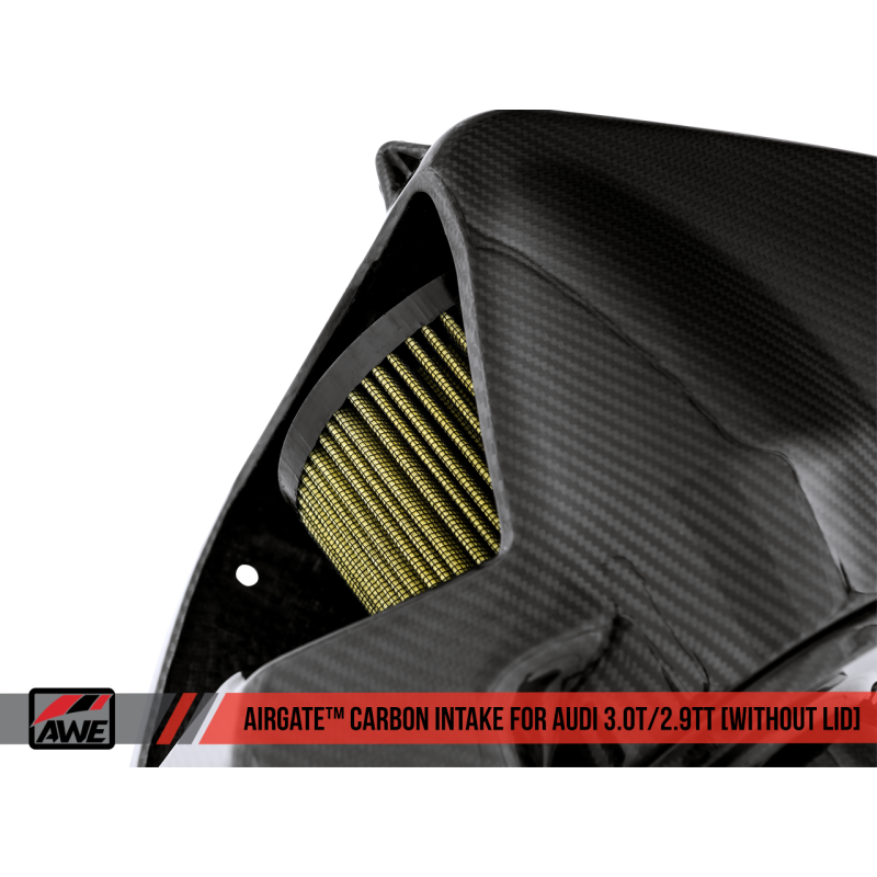AWE Tuning Audi B9/B9.5 S4/S5/RS5 3.0T Carbon Fiber AirGate Intake w/ Lid