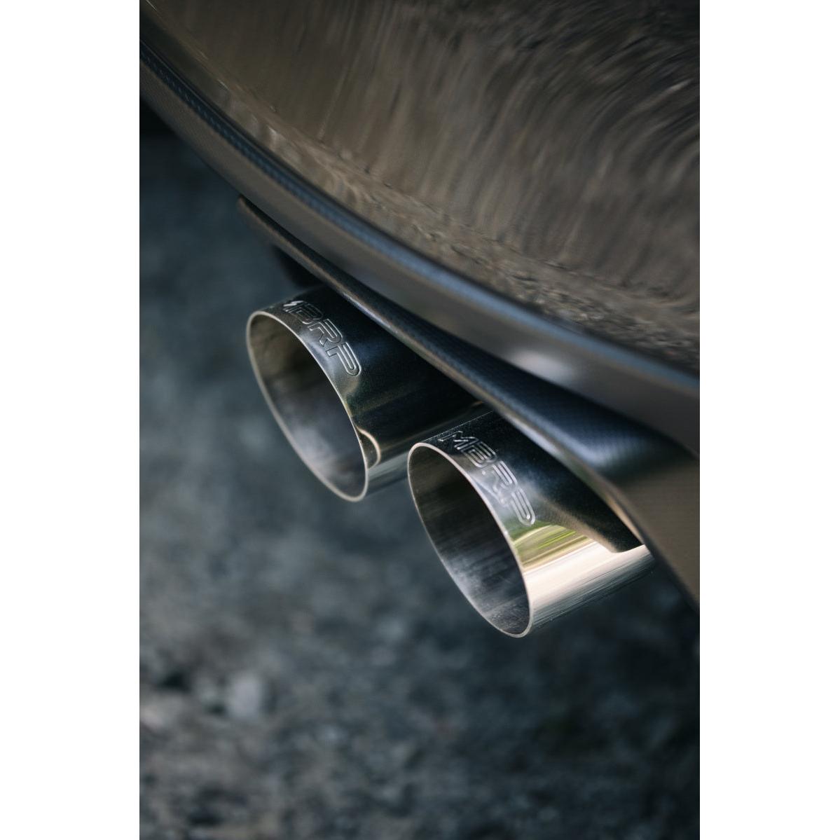 MBRP 15-19 Subaru WRX 2.0L/STI 2.5L 3in Dual Split Rear Exit w/ 3.5in Tips - T304 (Street Version) - T1 Motorsports