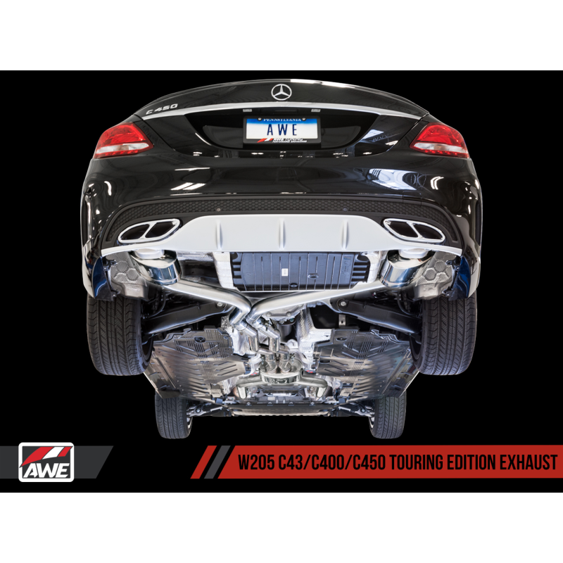 AWE Tuning Mercedes-Benz W205 C450 AMG / C400 Touring Edition Exhaust