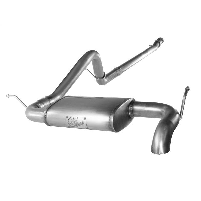 aFe MACHForce XP Exhausts Cat-Back SS-409 EXH CB Jeep Wrangler 2012 V6-3.6L (4 Dr) - T1 Motorsports