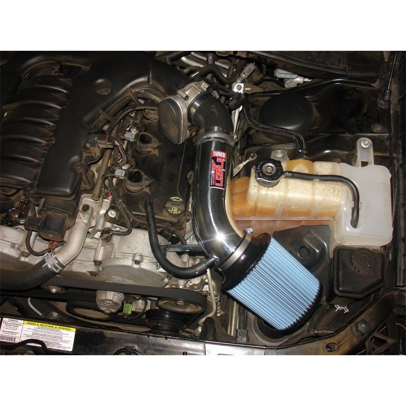 Injen 05-10 Chrysler 300C / 04-08 Dodge Magnum Wrinkle Black Power-Flow Short Ram Air Intake - T1 Motorsports