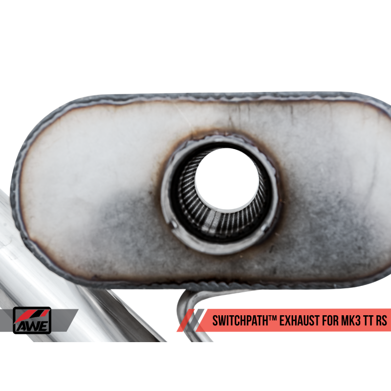 AWE Tuning 18-19 Audi TT RS 2.5L Turbo Coupe 8S/MK3 SwitchPath Exhaust w/Diamond Black RS-Style Tips - T1 Motorsports