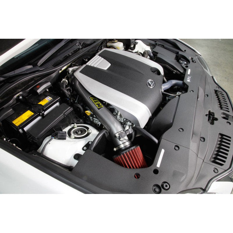 AEM 14-15 Lexus GS350 V6-3.5L F/I Gunmetal Gray Cold Air Intake - T1 Motorsports