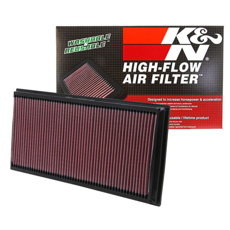 K&N 06-09 L.R. Range Rover / 02-10 VW Touareg / 02-09 Porche Cayenne Drop In Air Filter