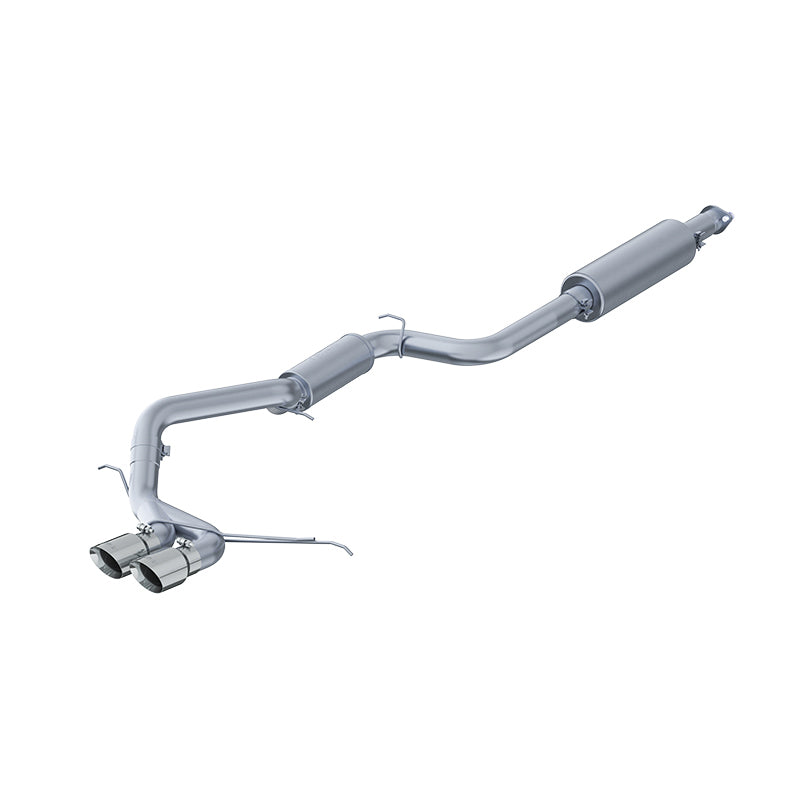 MBRP 13-14 Ford Focus ST 2.0L EcoBoost Dual Center Outlet AL 3in Cat Back - T1 Motorsports