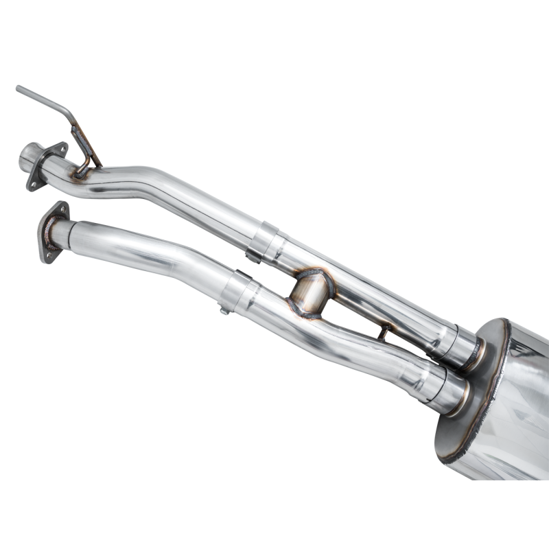 AWE 16-22 Toyota Tacoma 0FG Catback Exhaust w/ BashGuard - Dual Diamond Black Tips