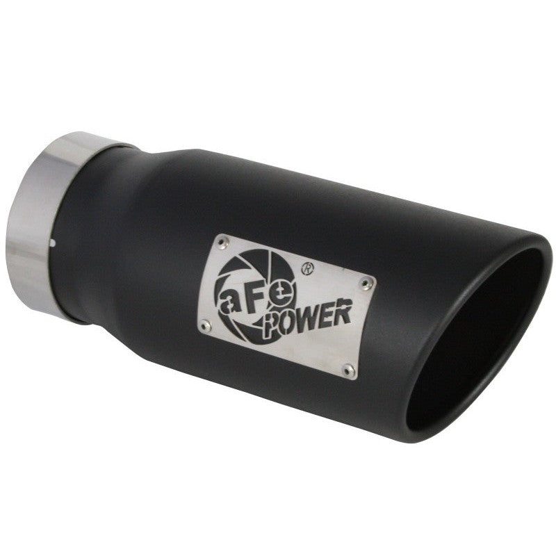 aFe Gemini XV 3in 304 SS Cat-Back Exhaust 19-21 Ram 1500 V8 5.7L Hemi w/ Black Tips