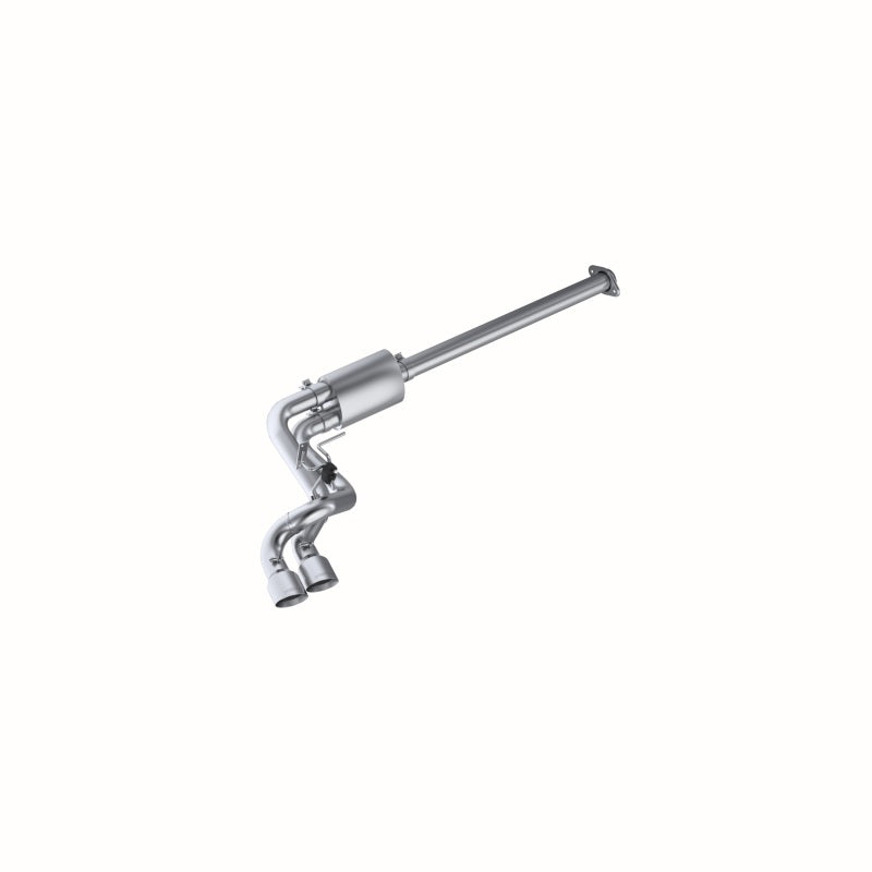 MBRP 09-14 Ford F150 Pre-Axle 4.5in OD Tips Dual Outlet T409 3in Cat Back Exhaust - T1 Motorsports