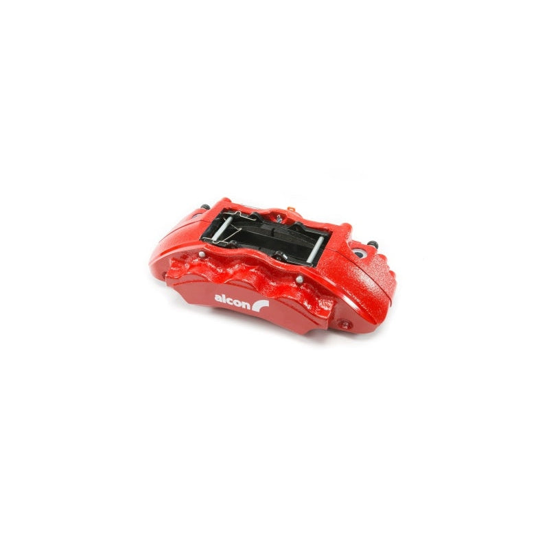 Alcon Ford 2019+ Ranger / 2020+ Bronco 350x34mm Rotors 6-Piston Red Calipers Front Brake Upgrade Kit - T1 Motorsports