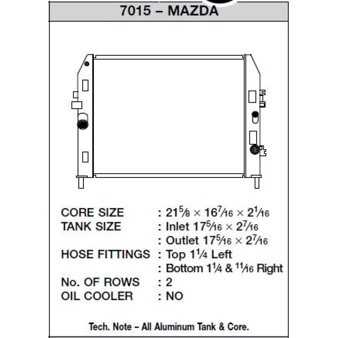 CSF 06-12 Mazda Miata Radiator - T1 Motorsports