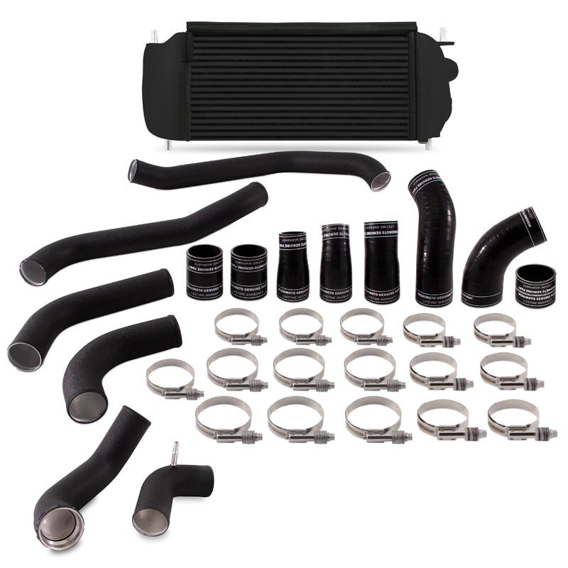 Mishimoto 2017+ Ford F150 3.5L EcoBoost Performance Intercooler Kit - Black Cooler Black Pipes - T1 Motorsports