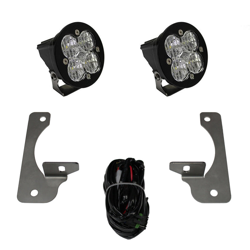 Baja Designs 13-16 Jeep JK Rubicon X/10th Anne/Hard Rock Squadron-R Pro LED Light Kit - T1 Motorsports