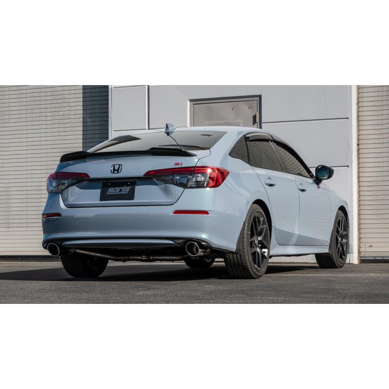 Borla S-Type Catback Exhaust (Bright Chrome Tips) - 2023 Integra/2022-2023 Civic Si 1.5L 4 CYL. MT FWD 4DR