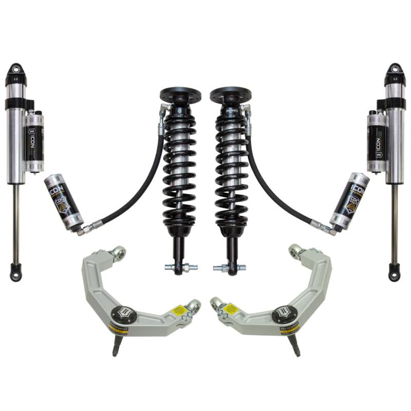 ICON 2015+ Ford F-150 2WD 1.75-3in Stage 5 Suspension System w/Billet Uca - T1 Motorsports