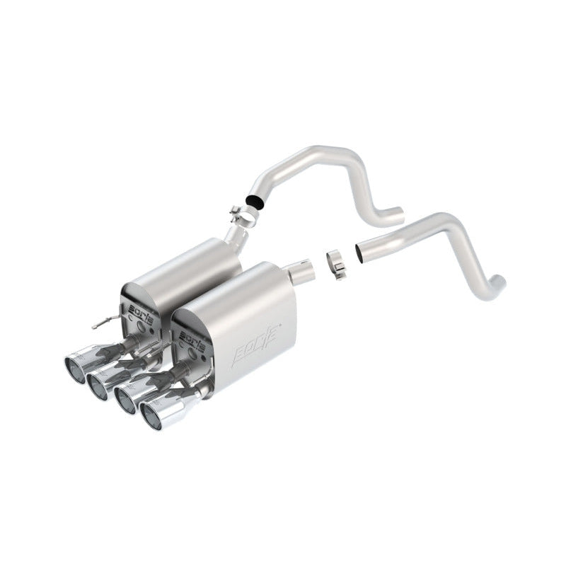 Borla 05-08 Corvette Coupe/Conv 6.0L/6.2L 8cyl 6spd RWD Touring SS Exhaust (rear section only) - T1 Motorsports