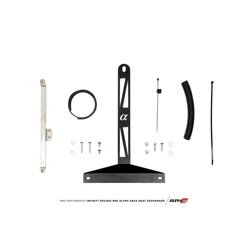 AMS Performance Infiniti 17+ Q60 / 16+ Q50 3.0TT VR30 Alpha Race Heat Exchanger - T1 Motorsports