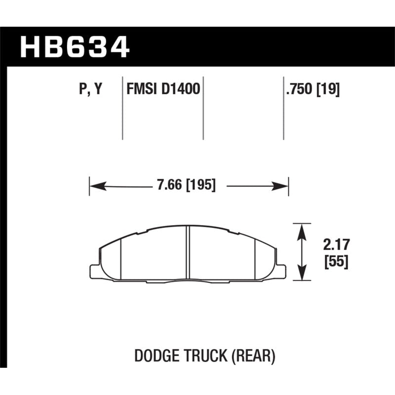 Hawk 09-14 Dodge Ram 2500/3500 Rear LTS Brake Pads - T1 Motorsports