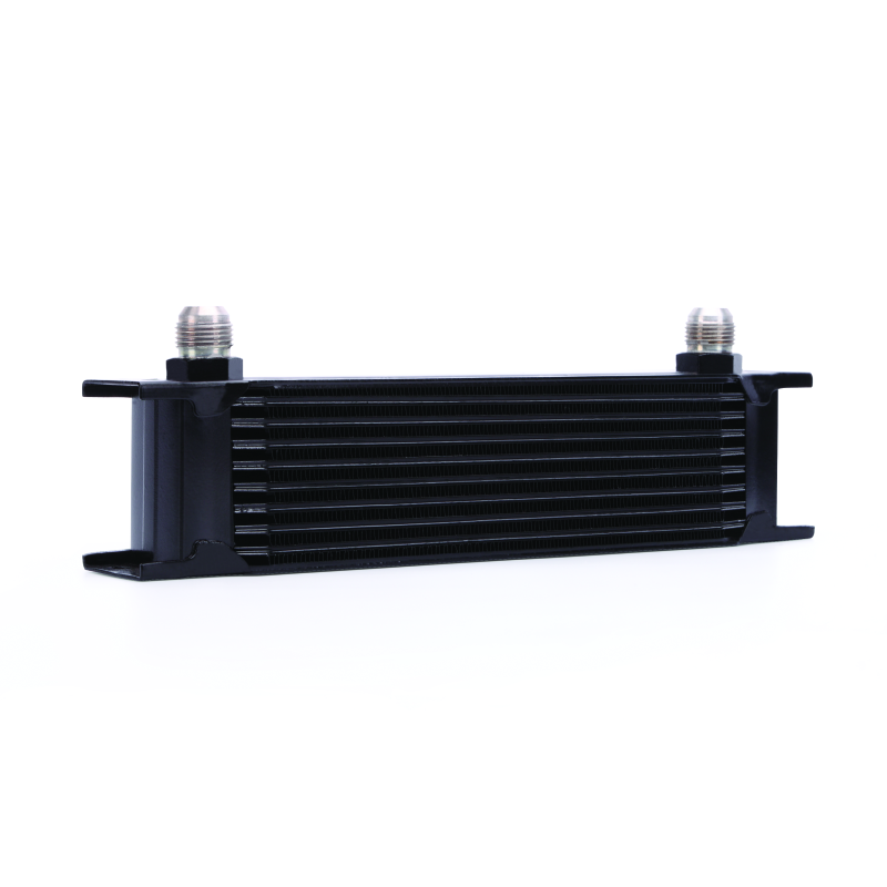 Mishimoto Universal 10 Row Oil Cooler - Black - T1 Motorsports