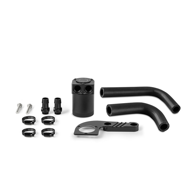 Mishimoto 15-20 BMW F8X M3/M4 Baffled Oil Catch Can - Black Sapphire - T1 Motorsports