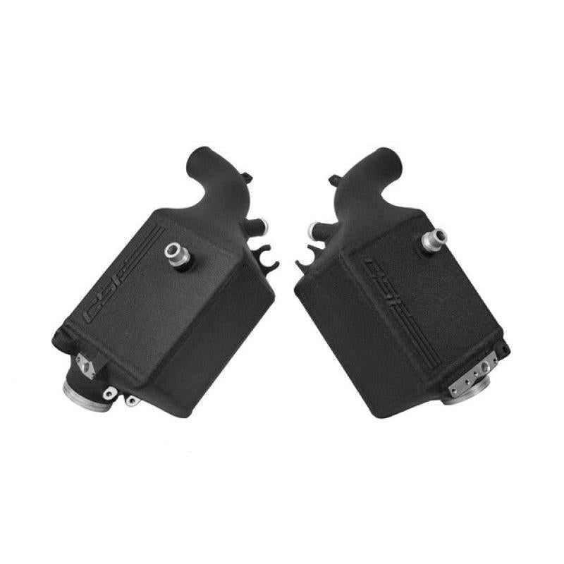 CSF 16-21 BMW M5 (F90) / 17-21 BMW M8 (F91/F92/F93) Twin Charge-Air-Cooler Set - Crinkle Black - T1 Motorsports