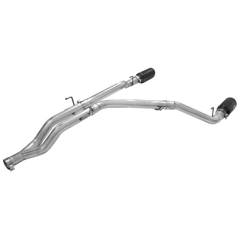 aFe MACHForce XP DPF-Back Exhaust 3in SS w/ 6in Black Tips 2014 Dodge Ram 1500 V6 3.0L EcoDiesel