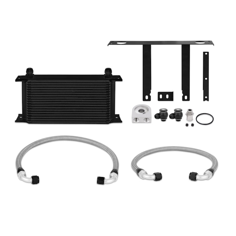 Mishimoto 10-12 Hyundai Genesis Coupe 2.0T Oil Cooler Kit - Black - T1 Motorsports
