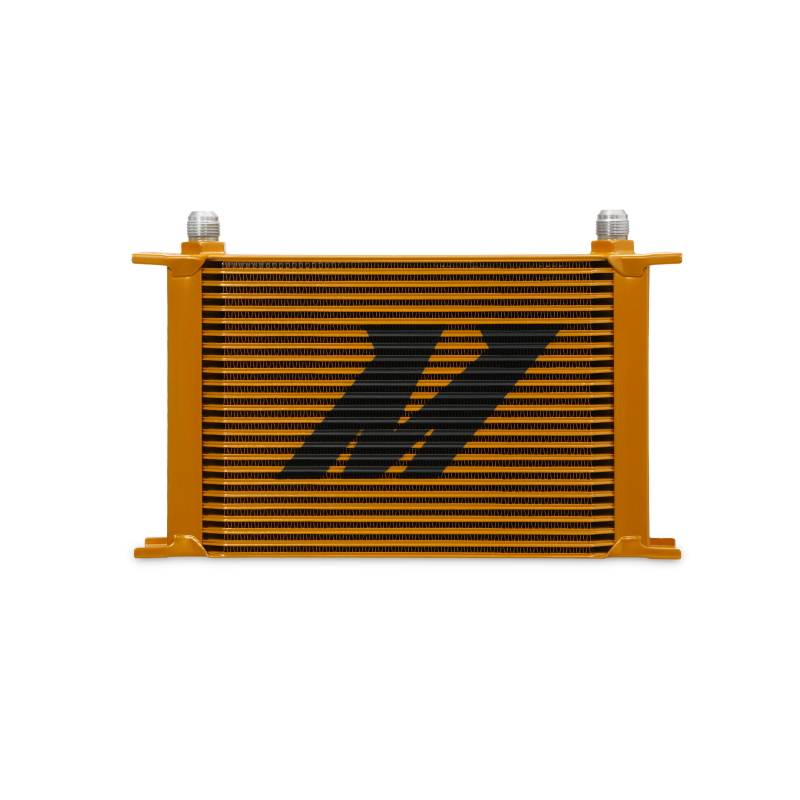 Mishimoto Universal 25-Row Oil Cooler - Gold - T1 Motorsports