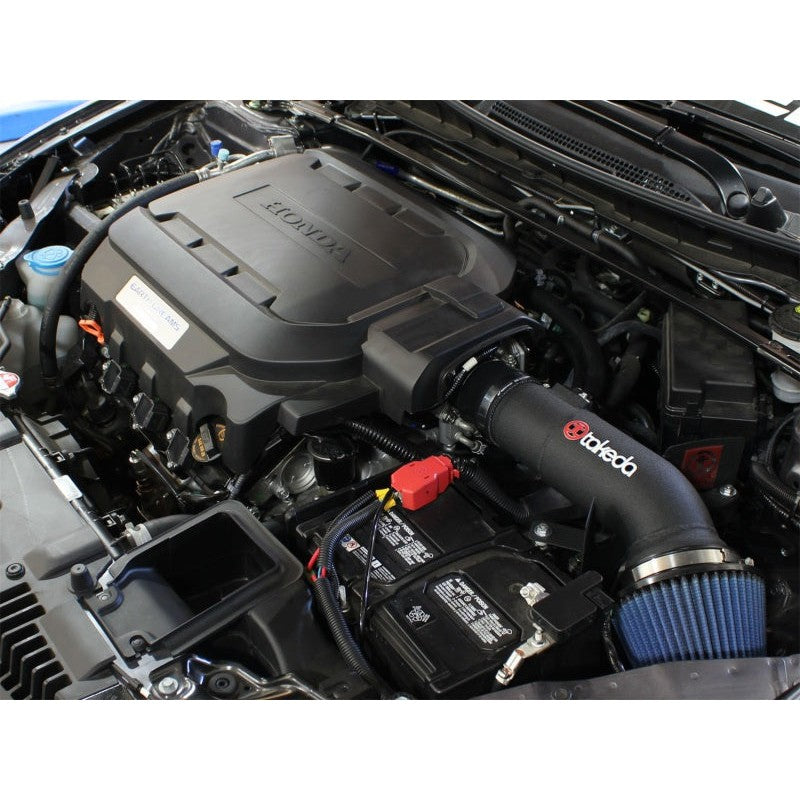 aFe Takeda Intake Stage-2 PRO 5R 13-14 Honda Accord V6-3.5L (Black)
