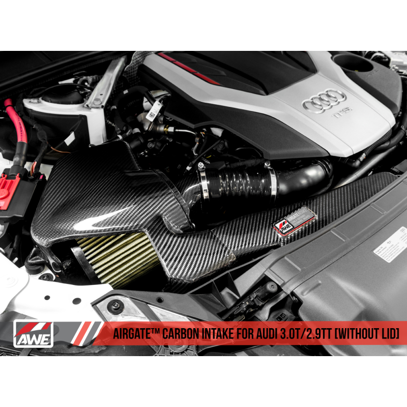 AWE Tuning Audi B9/B9.5 S4/S5/RS5 3.0T Carbon Fiber AirGate Intake w/ Lid