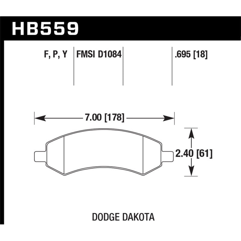 Hawk HPS Street Brake Pads - T1 Motorsports