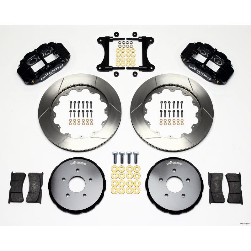 Wilwood Narrow Superlite 6R Front Hat Kit 14.00in Nissan 370Z/Fiti G37 - T1 Motorsports