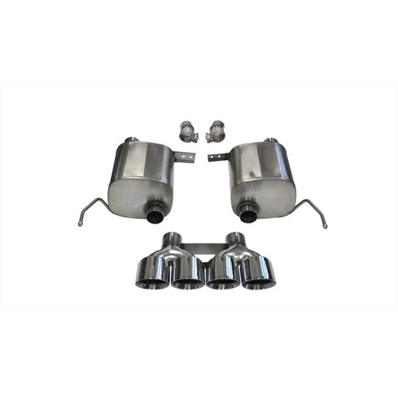 Corsa Sport Valve-Back Exhaust w/ Polished Tips - 2014-2019 Corvette C7 Coupe 6.2L V8