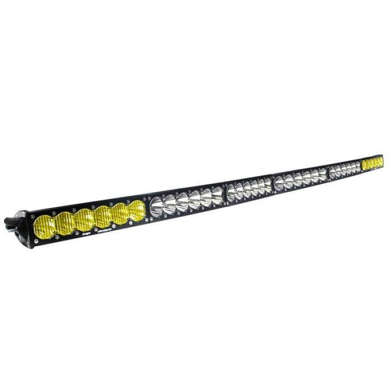 Baja Designs OnX6 Arc Series Dual Control Pattern 50in LED Light Bar - Amber - T1 Motorsports