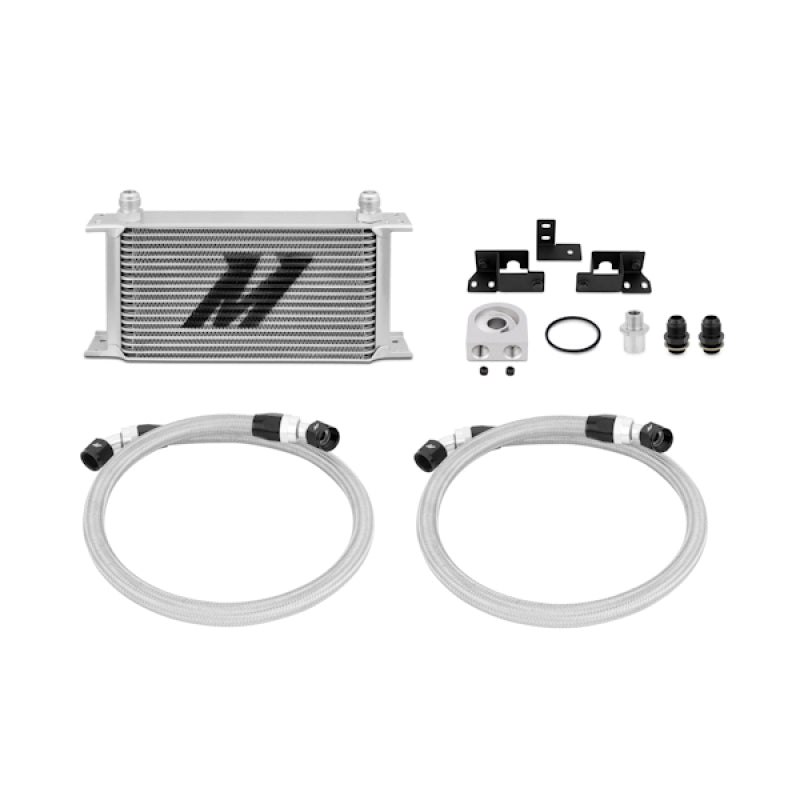 Mishimoto 07-11 Jeep Wrangler JK Oil Cooler Kit - Silver - T1 Motorsports