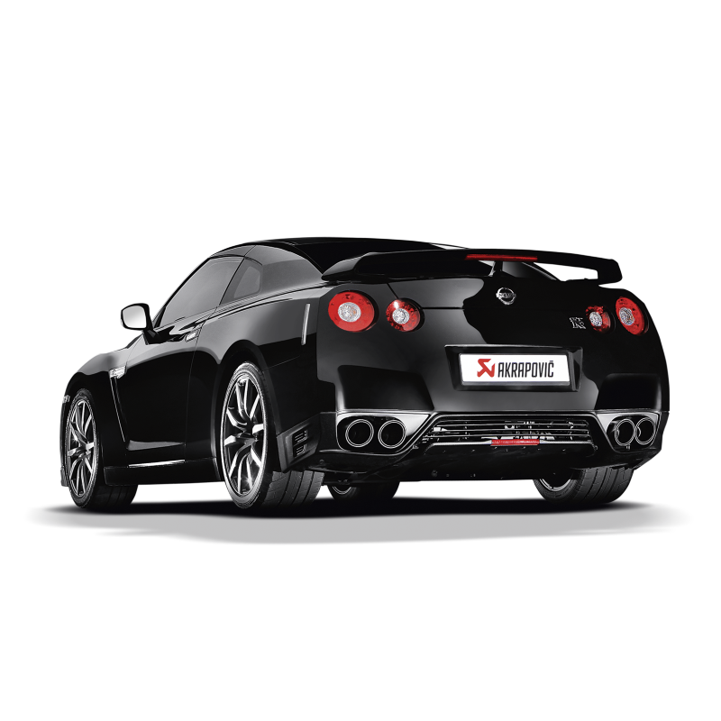Akrapovic 08-17 Nissan GT-R Evolution Line Cat Back (Titanium) (Req. Tips) - T1 Motorsports
