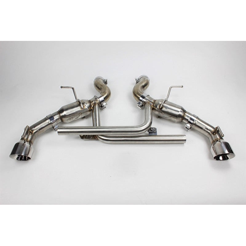 Mishimoto 2016+ Chevrolet Camaro SS Dual-Tip Pro Axle Back Exhaust w/ Polished Tips - T1 Motorsports
