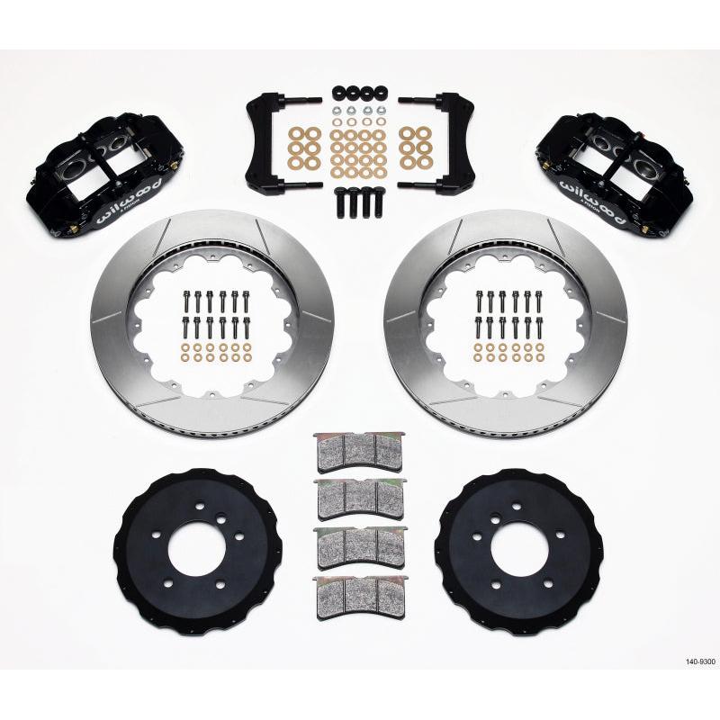 Wilwood Narrow Superlite 6R Front Hat Kit 14.00in E36 BMW M3 - T1 Motorsports