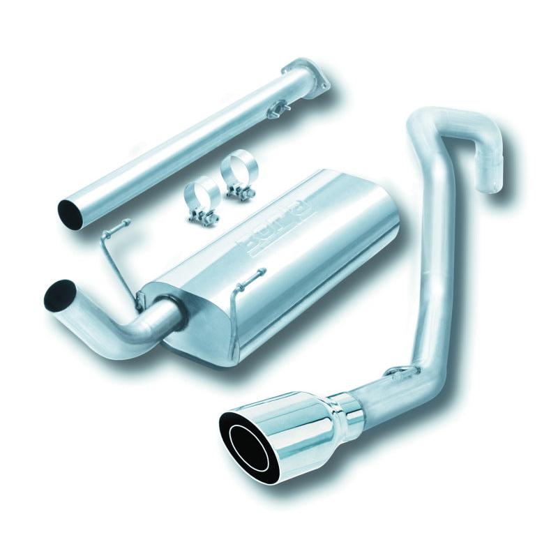 Borla Dual Right Rear Exit Catback Exhaust System - 1996-2002 Toyota 4Runner 2.7L 4cyl/3.4L 6cyl 2WD/4WD
